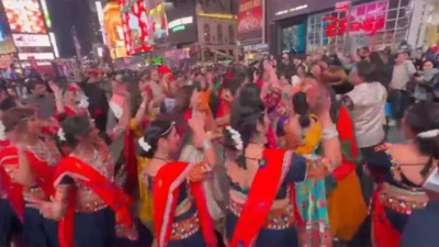 New York: Indian-American community celebrates Garba's inclusion in UNESCO's Intangible Cultural Heritage list