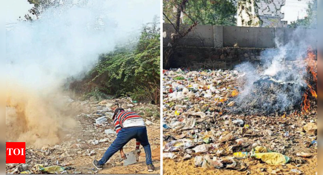 Trash Siege Burn It To Clear It Trash Siege Not Just On Roads, It’s