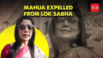 TMC MP Mahua Moitra expelled from Lok Sabha after tabling of ethics panel report