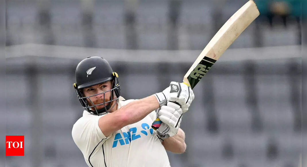 2nd Test: Glenn Phillips leads NZ fightback against Bangladesh on gloomy third day | Cricket News – Times of India