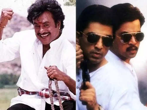 Muthu' vs. 'Aalavandhan': Rajinikanth's film dominates Kamal Haasan's  starrer as both the classics re-release