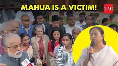 Mahua is a victim | Mamata Banerjee slams BJP as Mahua Moitra expelled as Lok Sabha MP