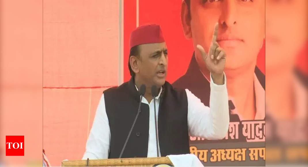 BJP will be left with few MPs if same method applied on them: SP chief Akhilesh Yadav on Mahua Moitra’s expulsion | India News