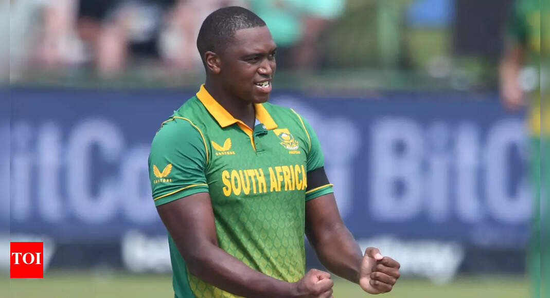 Lungi Ngidi ruled out of T20I series against India – Times of India