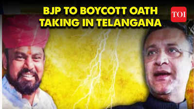 Telangana BJP MLA’s won’t take oath in front of ‘anti-Hindu’ Akbaruddin Owaisi: T Raja Singh