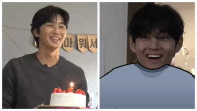 Park Seo Joon throws a surprise birthday celebration for BTS’ V ahead of his military enlistment
