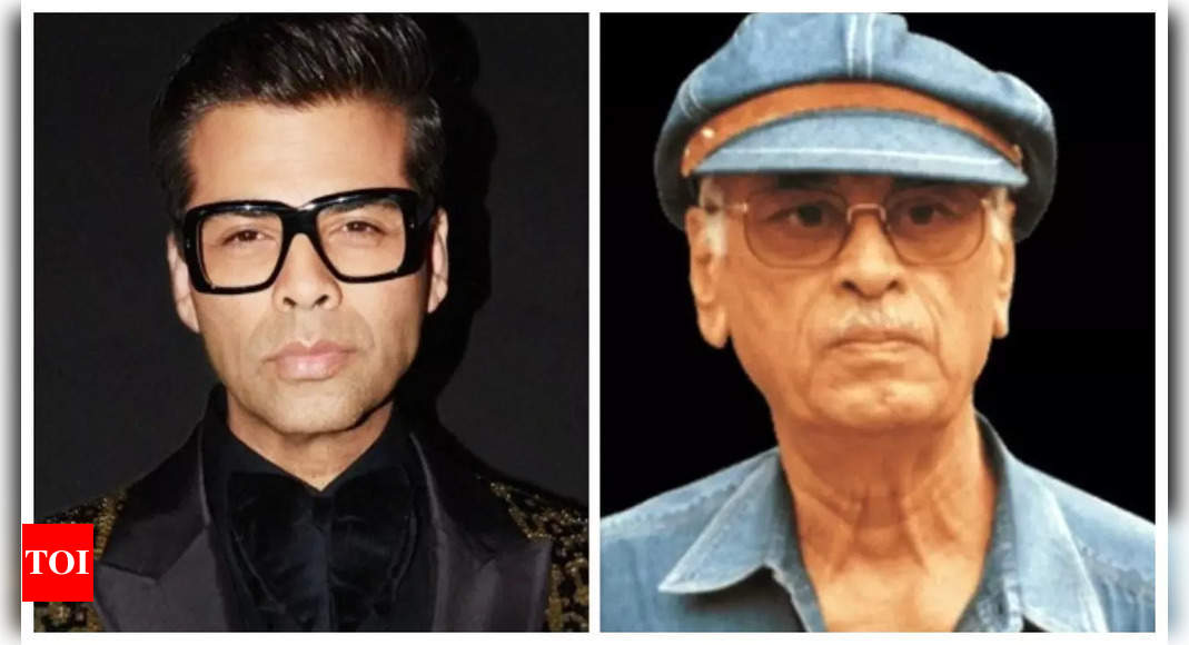 Throwback: When Karan Johar wanted to dig a hole and jump into it because of his dad Yash Johar | Hindi Movie News