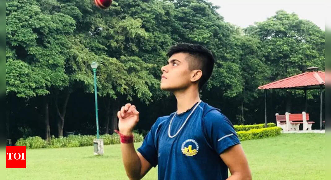 Kashvee Gautam: From ‘Perfect 10’ to Rs 2 crore bonanza in WPL auction | Cricket News – Times of India