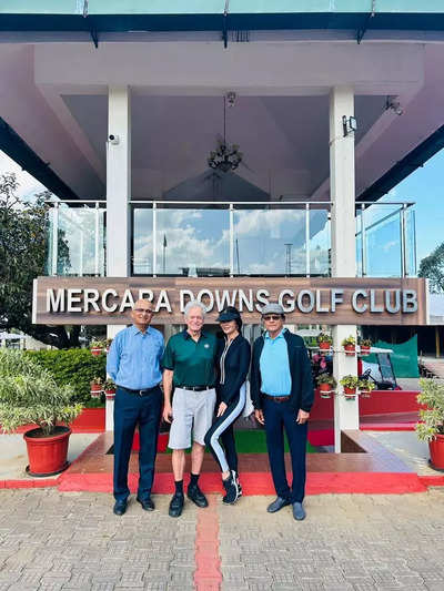 It’s destination Coorg for Michael Douglas and Catherine Zeta; couple indulge in golf