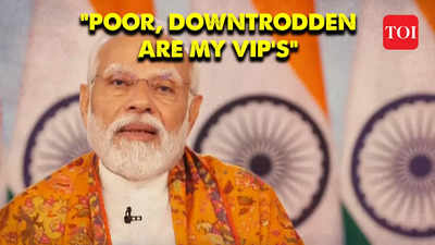 PM Modi addresses 'Viksit Bharat Sankalp Yatra', calls poor, downtrodden his VIP's'