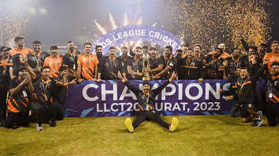 Harbhajan Singh's Manipal Tigers clinch LLC t20 2023 title after beating Suresh Raina's side
