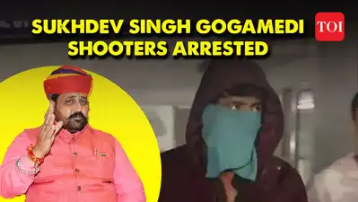 Gogamedi Murder Case Breaking: Two shooters and an associate arrested in Chandigarh