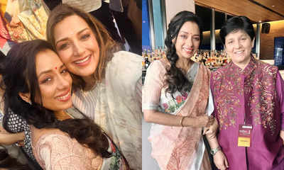Anupamaa’s Rupali Ganguly meets Sonali Bendre at a saree walkathon; writes ‘you are my absolute gorgeous girl forever’