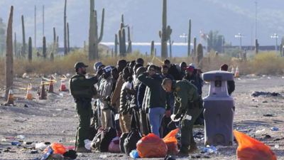 Smugglers are bringing migrants to a remote Arizona border crossing, overwhelming US agents