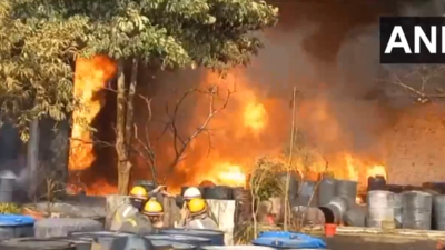 Fire breaks out at chemical factory in UP's Ghaziabad