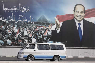 Egyptians vote for president, with Abdel Fattah el-Sissi certain to win