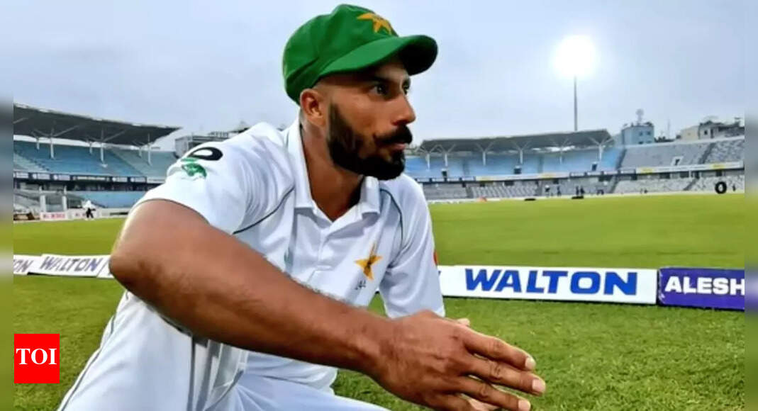 Pakistan recall Sajid after Abrar ruled out of Australia Test – Times of India