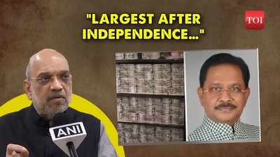 Amit Shah on cash haul linked to Congress MP Dhiraj Sahu: "INDI alliance silent on this corruption"