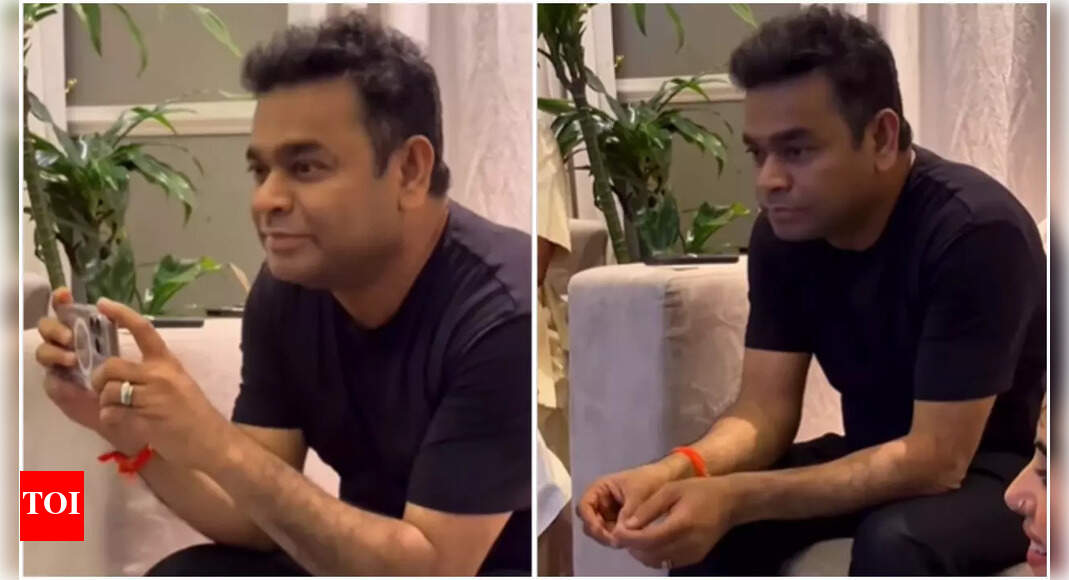 Video: AR Rahman hosts Kirtan at his home in Dubai | Hindi Movie News – Times of India