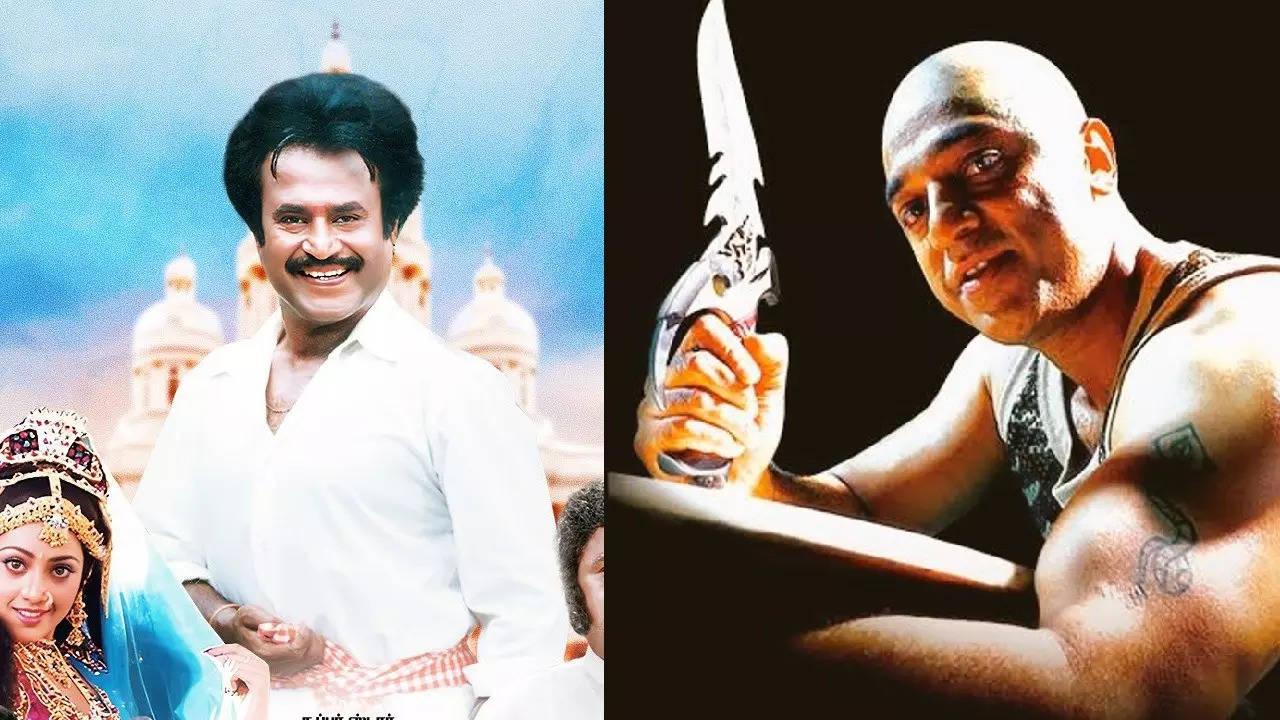 Muthu' vs. 'Aalavandhan': Rajinikanth's film dominates Kamal Haasan's  starrer as both the classics re-release