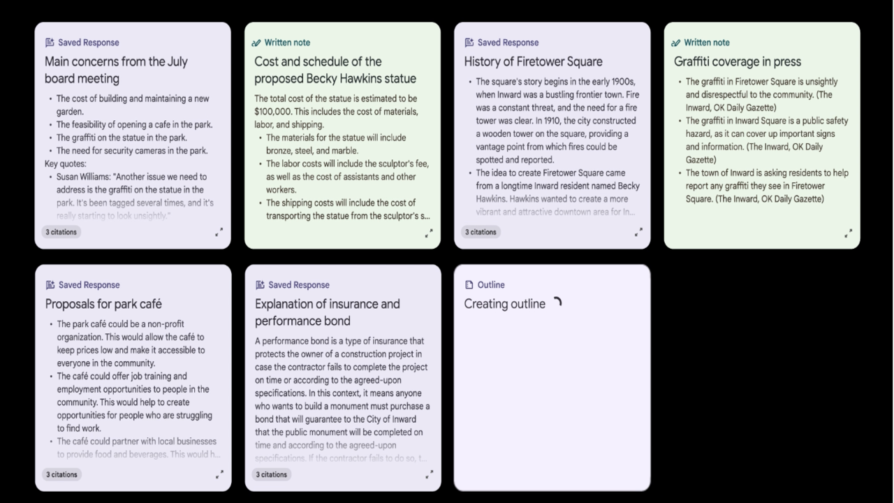 Google: Google&rsquo;s AI-powered note taking app is now available for 