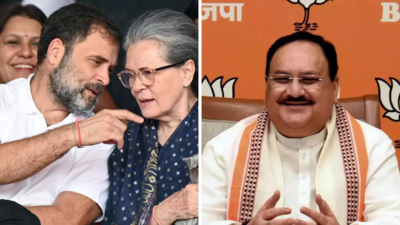 Sonia, Rahul Gandhi will have to answer whose money it is, how it was looted: JP Nadda over cash seizure