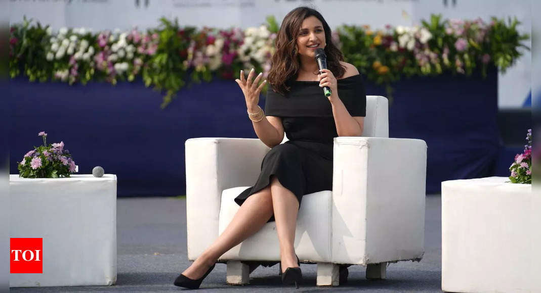 Parineeti Chopra: Parineeti Chopra takes centre stage at Parul University’s IIMUN Vadodara Conclave