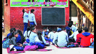 Teachers out on poll duty, students sit idle in schools