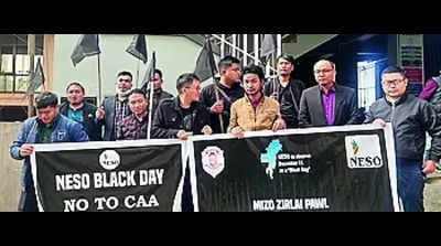 Neso protests implementation of CAA for ‘political gains’
