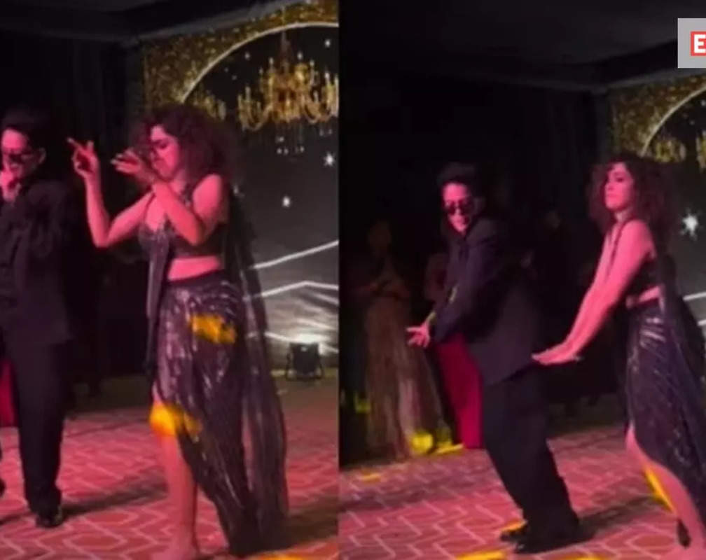 
Sanya Malhotra dances fiercely on Shah Rukh Khan's song on sister's wedding, video goes viral
