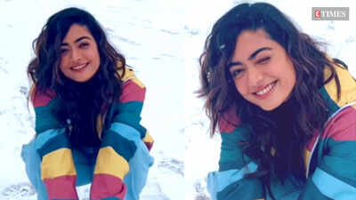 Rashmika Mandanna enjoys snow in BTS video from ‘Animal’ sets: 'As in this is not Kashmir but I...'
