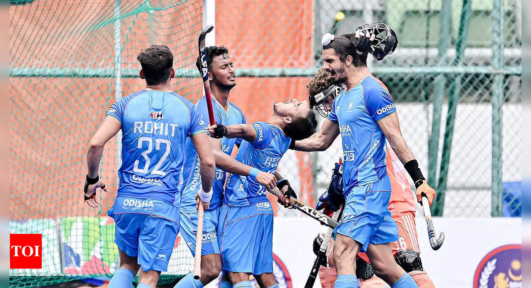 Junior World Cup Hockey: India sweep aside the Dutch to cruise to semis | Hockey News – Times of India