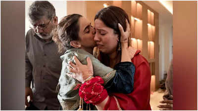 Sanya Malhotra gets teary-eyed on her sister Shagun's wedding