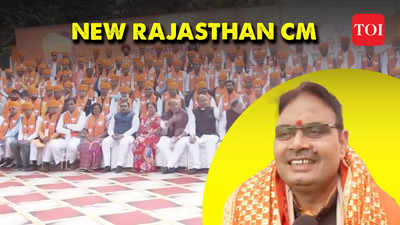 BJP’s Bhajanlal Sharma is next Rajasthan Chief Minister