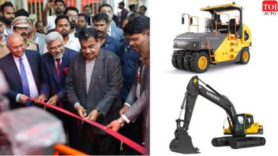 Nitin Gadkari unveils range of Volvo electric commercial vehicles at Excon 2023