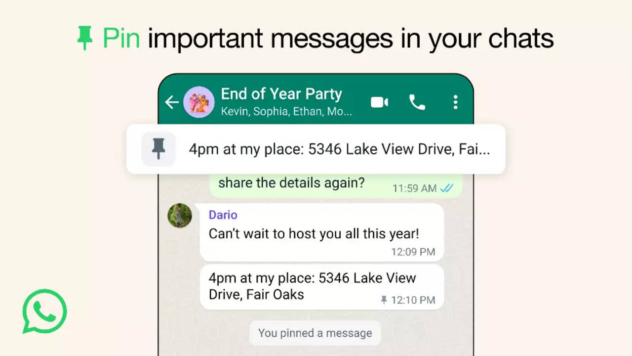 WhatsApp: How to pin messages in personal, group chats on WhatsApp