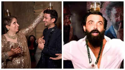 Guneet Monga shares unseen photos from her wedding with Sunny Kapoor; fans call one of the pics inspiration for Bobby Deol moment in 'Animal' - See post