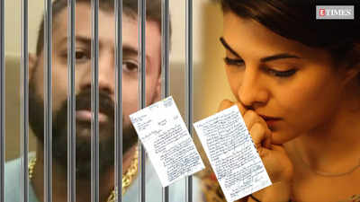 Conman Sukesh Chandrashekhar pens 'Thanksgiving' letter for Jacqueline Fernandez; says 'You giving me sleepless nights as all my thoughts are only about you'