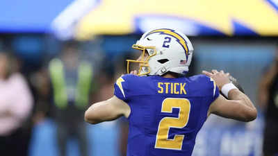 Los Angeles Chargers turn to QB Easton Stick to face slumping Las Vegas Raiders