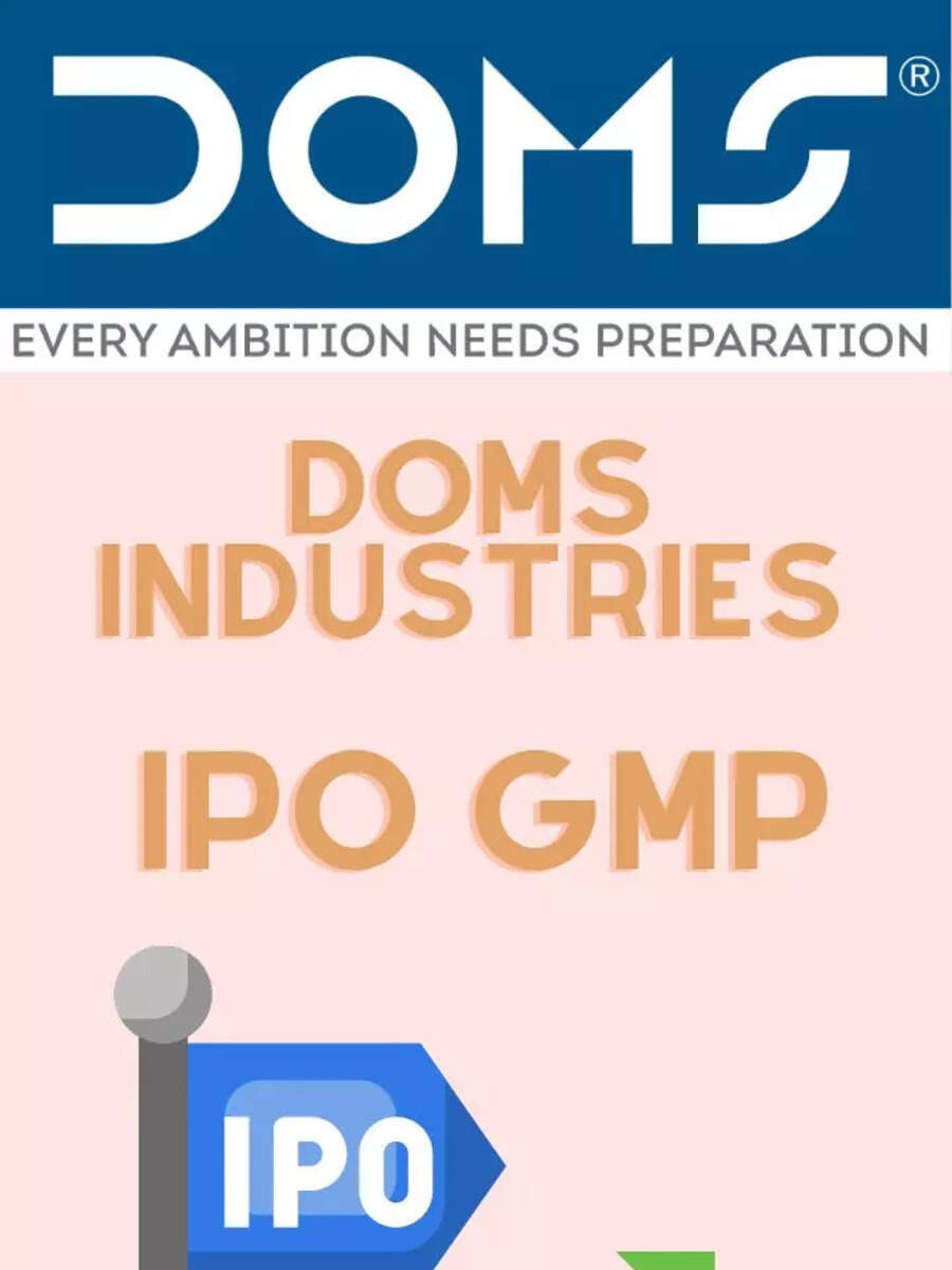 DOMS Industries IPO GMP Today: FULLY Subscribed Within Hours; Latest ...