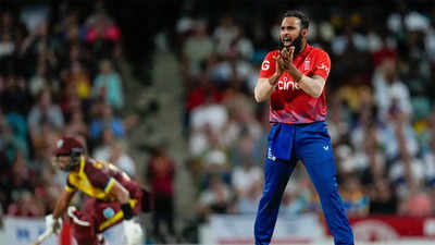Adil Rashid first England bowler to complete 100 T20I wickets
