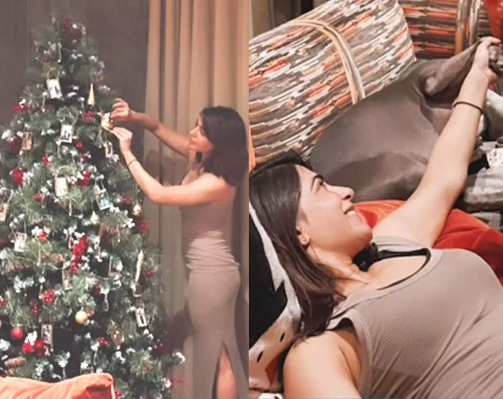 
Samantha Ruth Prabhu shares a glimpse of her Christmas preparations
