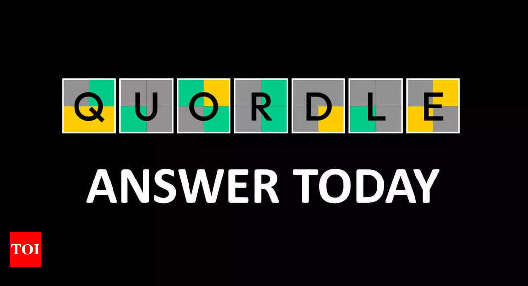 QUORDLE Puzzle Game #141 Answer Words of The Day: Hints, Clues & Solution  for June 14th (6/14/22) 
