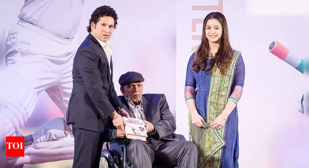 Coming next year: 'Achrekar Sir,' a movie on Sachin Tendulkar's coach