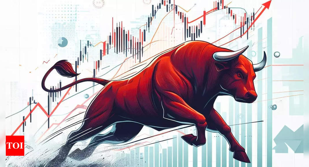 BSE Sensex surges over 650 points, Nifty above 21,000 as US Fed Reserve gives Dalal Street reason to rally – Times of India