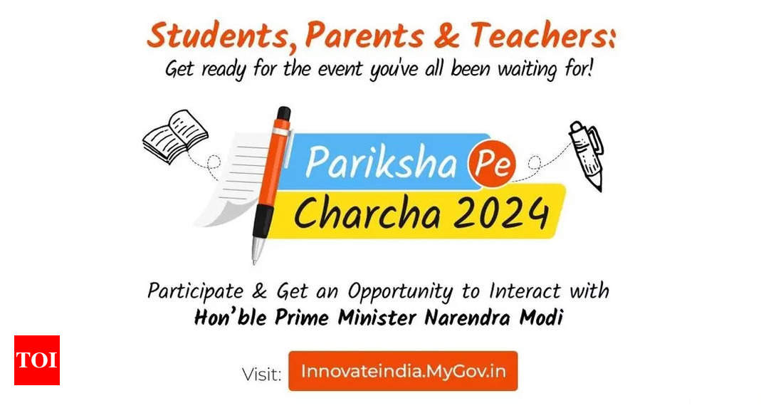 Pariksha Pe Charcha 2024 registration begins at innovateindia.mygov.in, direct link to apply