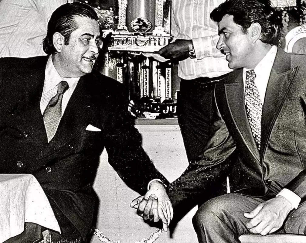 
Dharmendra posts old picture with Raj Kapoor on his birth anniversary; fans call it ‘an immortal moment’
