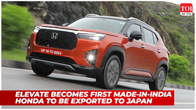 Made-in-India Honda Elevate is going to Japan: Will become biggest export market for Honda India
