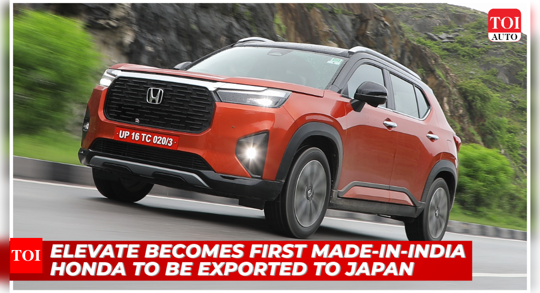 Made-in-India Honda Elevate is going to Japan: Will become biggest export market for Honda India