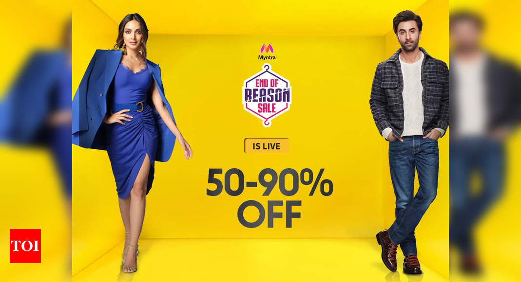 Myntra EORS 19: Prepare for a style extravaganza with top deals on your  favorite brands! - Times of India